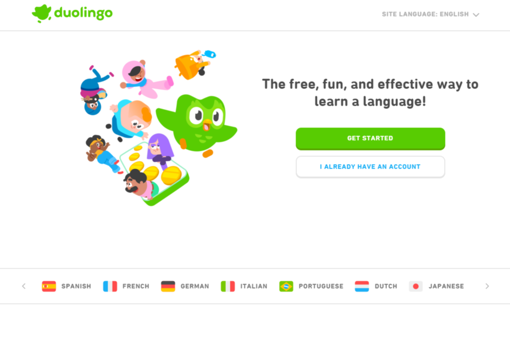 Duolingo Online Learning