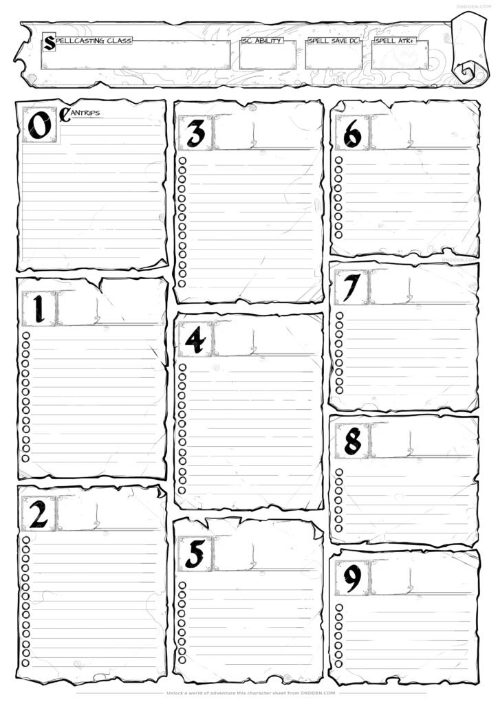 DND Character Sheet1