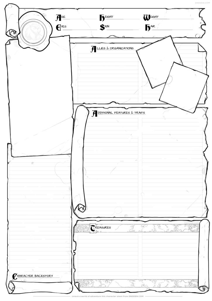 DND Character Sheets